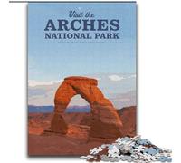Puzzle da 1000 pezzi per adulti e adolescenti Visita il Parco Nazionale degli Arches per bambini dai 14 anni in su Gioca con i giocattoli perché è l'ideale come regalo per tutta la famiglia (38x52cm)