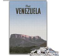 Puzzle da 1000 pezzi per adulti e adolescenti Visita il Venezuela per e dai 14 anni in su Gioca con i giocattoli perché è l'ideale come regalo per tutta la famiglia (38x52cm) 1000 pezzi