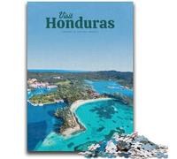 Puzzle da 1000 pezzi per adulti e adolescenti,visita l'Honduras,aiuta il cervello ad allenarsi,giocattoli avvincenti per coltivare la pazienza,collezione di artisti,belle arti (dimensioni 50x75cm)
