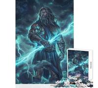 Puzzle da 1000 pezzi per adulti e adolescenti Zeus giocattoli per la decorazione della casa opere d'arte regali giochi divertenti migliorare l'amore tra coppie dimensioni 38x26cm