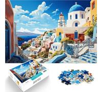 Puzzle da 1000 pezzi per adulti e attività paesaggistica tutta la famiglia, 26 x 38 cm, con parti completamente intrecciate a caso, bambini dai 14 anni in su