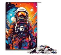 Puzzle da 1000 pezzi per adulti e bambini di Jigsaw Astronauts in The Mysterious Universe puzzle in legno per adulti 1000 pezzi (75x50 cm)