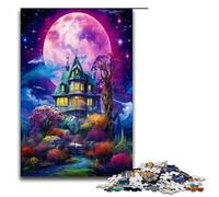 Puzzle da 1000 pezzi per adulti e bambini di Jigsaw House on The Hill Puzzle per adulti Puzzle in legno 1000 pezzi (75x50 cm)