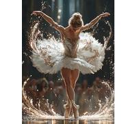 Puzzle da 1000 Pezzi per Adulti e Bambini, Puzzles in Legno - la Ragazza che sta Ballando, Puzzle Classici, Giochi Rilassamento e Intelligence, Regalo per Amore e Amico (D1, 1000 PCS)