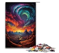 Puzzle da 1000 pezzi per adulti "È il confine del deserto del Namib". Puzzle in legno per adulti gioco impegnativo 1000 pezzi (75x50 cm).