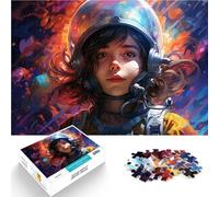 Puzzle da 1000 pezzi, per adulti e ragazze carine con motivo galassia, regalo puzzle Aiuta il cervello ad allenarsi e promuovere la pazienza, 26 x 38 cm