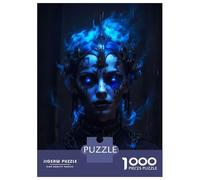 Puzzle Da 1000 Pezzi Per Adulti E Ragazzi A Woman Bound by Magic Puzzle Giochi Divertenti Sfida Difficile Interazione Genitore-figlio 70x50cm/1000pcs
