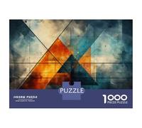 Puzzle Da 1000 Pezzi Per Adulti E Ragazzi Abstract Geometric Background Puzzle Per Adulti Gioco Pratico Un'opera D'arte Ideale Come Regalo 70x50cm/1000pcs