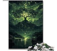Puzzle da 1000 pezzi per adulti e ragazzi Albero della vita, per età dai 14 anni in su, decorazione per la casa come regalo per tutta la famiglia e gli amici dimensioni 26x38cm