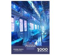 Puzzle Da 1000 Pezzi Per Adulti E Ragazzi Anime Inside The Train Puzzle Per Adulti Gioco Per Famiglie Decorazione Per La Casa Compleanno E Regali Unici 52x38cm/1000pcs