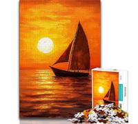 Puzzle da 1000 pezzi per adulti e ragazzi barca a vela africana 1000 pezzi per adulti giochi educativi decorazioni per la casa regalo di compleanno regali arte murale 75x50cm