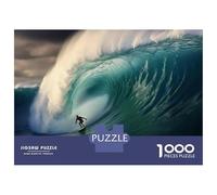 Puzzle Da 1000 Pezzi Per Adulti E Ragazzi Big Wave Surfing Puzzle Per Adulti Gioco Rompicapo Decorazione Murale Compleanno E Regali Unici 70x50cm/1000pcs