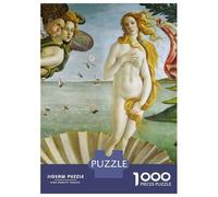 Puzzle Da 1000 Pezzi Per Adulti E Ragazzi Birth of Venus Botticelli Puzzle Per Adolescenti Giochi Per Famiglie Regali Per Donne È Ideale Come Regalo 52x38cm/1000pcs