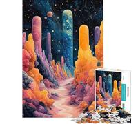 Puzzle da 1000 pezzi per adulti e ragazzi canyon cosmico surreale puzzle per adolescenti giochi rilassanti decorazione per la casa interazione genitore-figlio (dimensioni 38x52cm)