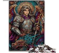 Puzzle da 1000 pezzi per adulti e ragazzi, cavaliere, adatto a persone dai 14 anni in su Difficile da completare ma divertente e spiritoso Ottimo regalo dimensioni 50x75cm