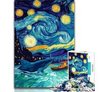 Puzzle da 1000 pezzi per adulti e ragazzi Cielo notturno Cielo notturno Balena 1000 pezzi per adulti antistress Vacanza ammazza tempo Lista dei desideri con Babbo Natale 26x38cm