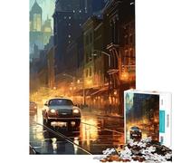 Puzzle da 1000 pezzi per adulti e ragazzi con auto d'epoca e puzzle giapponese Giocattolo fai da te che stimola l'analisi e la logica un gioco stimolante un regalo perfetto (38x52cm)