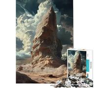 Puzzle da 1000 pezzi per adulti e ragazzi con formazioni rocciose del deserto gioco educativo e interattivo per divertimento in famiglia ideale come regalo di Babbo Natale segreto (dimensioni 50x75cm)