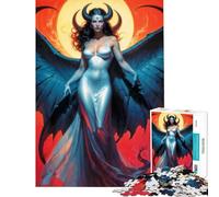 Puzzle da 1000 pezzi per adulti e ragazzi con la splendida dea Lilith Gioco fai-da-te di analisi e logica stimolante e ricco di spunti (50x75cm)