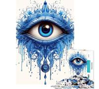Puzzle da 1000 pezzi per adulti e ragazzi con protezione contro il malocchio ideale per allenare la mente Regalo perfetto per donne e ragazzi dai 14 anni in su (50x75cm)