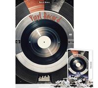 Puzzle da 1000 pezzi per adulti e ragazzi con ritmo retrò e tema musicale gioco educativo Un'opera d'arte antistress Ogni pezzo è unico - (50x75cm)