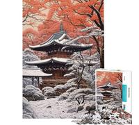 Puzzle da 1000 pezzi per adulti e ragazzi con soggetto giapponese e pittura ideale per giochi rilassanti decorazioni per la casa e attività interattive genitore-figlio (dimensioni 50x75cm)