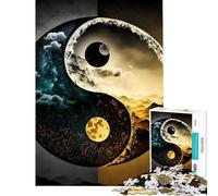 Puzzle da 1000 pezzi per adulti e ragazzi con tema Notte e Mattina Un gioco stimolante e divertente perfetto per iniziare la giornata adatto a partire dai 14 anni (38x26cm)