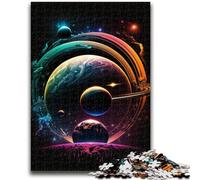 Puzzle da 1000 pezzi per adulti e ragazzi, Corgi Astronauta, per età 14+, difficili da completare ma divertenti e spiritosi, ottimi regali e giocattoli, 38x26cm