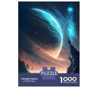 Puzzle Da 1000 Pezzi Per Adulti E Ragazzi Dark Scar Planet Landscape Puzzle Per Adulti Gioco Rompicapo Decorazione Murale Compleanno E Regali Unici 38x26cm/1000pcs
