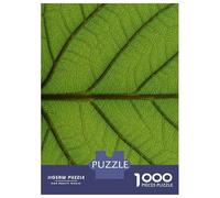 Puzzle Da 1000 Pezzi Per Adulti E Ragazzi Detailed Green Leaf Texture Puzzle Per Adulti Giochi Divertenti Difficili Regali Di Compleanno E Unici 38x26cm/1000pcs