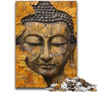 Puzzle da 1000 pezzi per adulti e ragazzi, dipinto a olio di Buddha, per bambini dai 14 anni in su, gioco impossibile, regalo di compleanno per Natale, 26x38cm