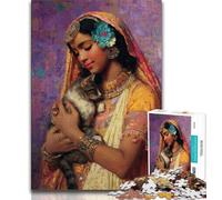 Puzzle da 1000 pezzi per adulti e ragazzi, dipinto di Gaston Bussieres, aiuta il cervello a esercitare giocattoli avvincenti per coltivare la pazienza e migliorare la memoria (38x26cm)