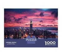 Puzzle Da 1000 Pezzi Per Adulti E Ragazzi Empire State Building NYC Skyline Puzzle Per Adulti, Giocattoli Antistress, Gara Di Velocità Manuale, Regali Di Compleanno E Unici 38x26cm/1000pcs