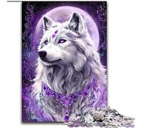 Puzzle da 1000 pezzi per adulti e ragazzi Fantasy Wolf per bambini dai 14 anni in su Gioco pratico Regalo di Natale (dimensioni 50x75cm)
