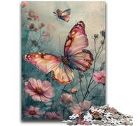 Puzzle da 1000 pezzi per adulti e ragazzi Farfalla per età 14 anni e oltre Giochi per famiglie Gioco di Natale Regali per donne 26x38cm