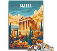 Puzzle da 1000 pezzi per adulti e ragazzi, gloria dell'antica Grecia, 1000 pezzi per adulti, gioco stimolante, ideale come regalo per tutta la famiglia (26x38cm)