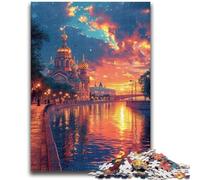 Puzzle da 1000 pezzi per adulti e ragazzi,il colorato Taj Mahal,puzzle per adulti,stimolanti giochi di attività per famiglie,giocattolo fai da te per la decorazione delle pareti di casa,regali