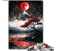 Puzzle da 1000 pezzi per adulti e ragazzi, il magico Monte Fuji, adatto a persone dai 14 anni in su Difficile da completare ma divertente e spiritoso Ottimo regalo dimensioni 50x75cm