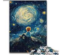 Puzzle da 1000 pezzi per adulti e ragazzi,Il piccolo principe del cielo notturno,per età 14+,adatto per coppie,attività divertenti a casa,regalo di compleanno,regali di viaggio (dimensioni 50x75cm)