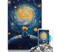 Puzzle da 1000 pezzi per adulti e ragazzi Il piccolo principe del cielo notturno puzzle per adulti design vivace e unico esperienza di puzzle rilassante e stimolante 38x26cm
