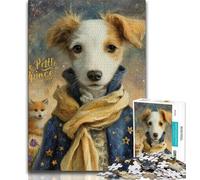 Puzzle da 1000 pezzi per adulti e ragazzi, Il piccolo principe, un cane, difficile da completare ma divertente e umoristico, compleanni e anniversari (75x50cm)