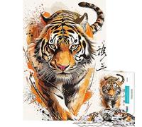 Puzzle da 1000 pezzi per adulti e ragazzi "Il potere del predatore" Puzzle per adulti Giocattolo Decorazione da parete Divertente e spiritoso Regalo di compleanno e unico (Dimensioni 50x75cm)