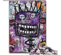 Puzzle da 1000 pezzi per adulti e ragazzi in stile Basquiat, adatti a persone dai 14 anni in su Difficili da completare ma divertenti e spiritosi dimensioni 26x38cm