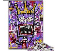 Puzzle da 1000 pezzi per adulti e ragazzi in stile Basquiat, adatti a persone dai 14 anni in su Difficili da completare ma divertenti e spiritosi dimensioni 26x38cm