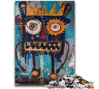 Puzzle da 1000 pezzi per adulti e ragazzi in stile Basquiat per bambini dai 14 anni in su, interessanti regali per ridurre lo stress per amici e familiari, 50x75cm