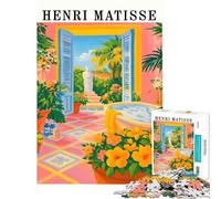 Puzzle da 1000 pezzi per adulti e ragazzi ispirato a Henri Matisse con soggetto pittura d'interni Giocattolo educativo gioco pratico per divertimento in famiglia ideale come di Babbo Natale segreto