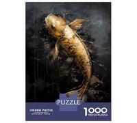 Puzzle Da 1000 Pezzi Per Adulti E Ragazzi Koi Enchanted Castle Puzzle Per Adulti Giochi Rilassanti Decorazione Per La Casa Regali Unici Per Compleanno E Natale 52x38cm/1000pcs