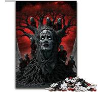 Puzzle da 1000 pezzi per adulti e ragazzi, L'albero maledetto, giocattolo educativo intellettuale decomprimente, regalo di compleanno, regali dimensioni 50x75cm