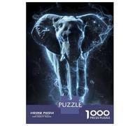 Puzzle Da 1000 Pezzi Per Adulti E Ragazzi Luminescent Elephant Stomp Puzzle Per Adolescenti Giochi Per Famiglie Regali Per Donne È Ideale Come Regalo 70x50cm/1000pcs