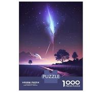 Puzzle Da 1000 Pezzi Per Adulti E Ragazzi Meteor Shower Memories Puzzle Giochi Divertenti Sfida Difficile Interazione Genitore-figlio 52x38cm/1000pcs